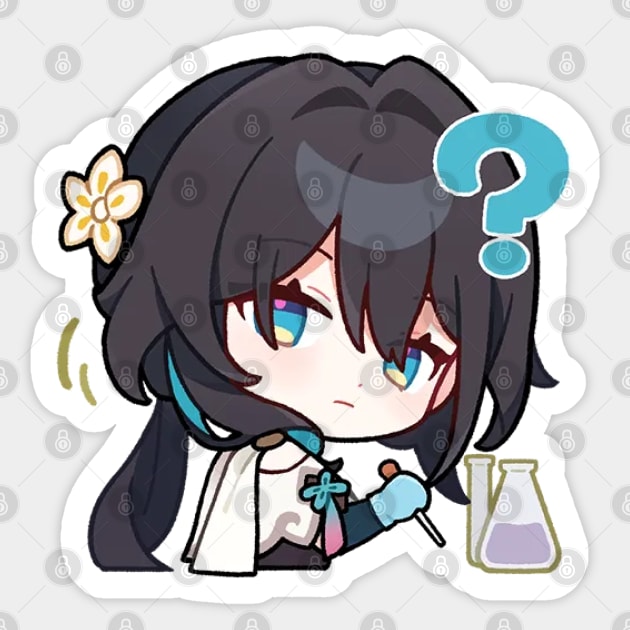 Honkai Star Rail Chibi Ruan Mei 3 Sticker by HoyoStan